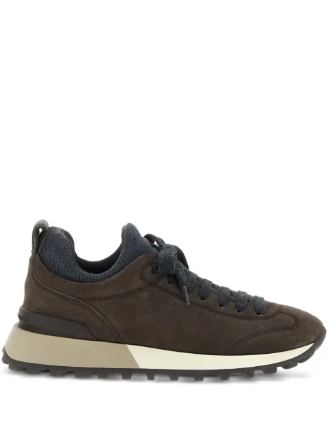 Brunello Cucinelli suede sneakers