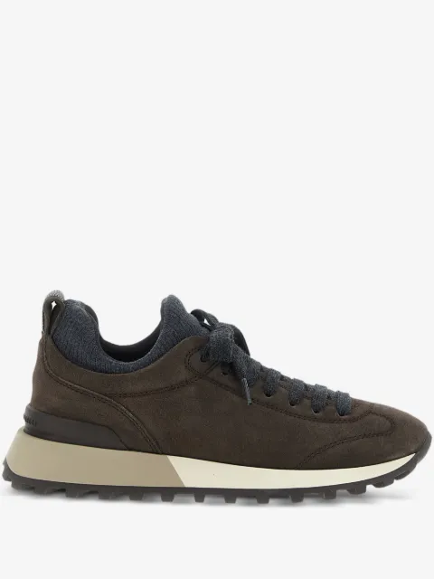 Brunello Cucinelli suede sneakers