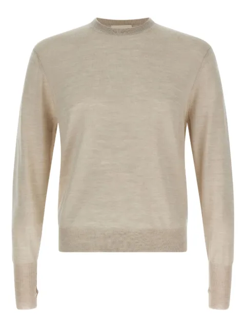 Ma'ry'ya cuffed-sleeve crew-neck sweater