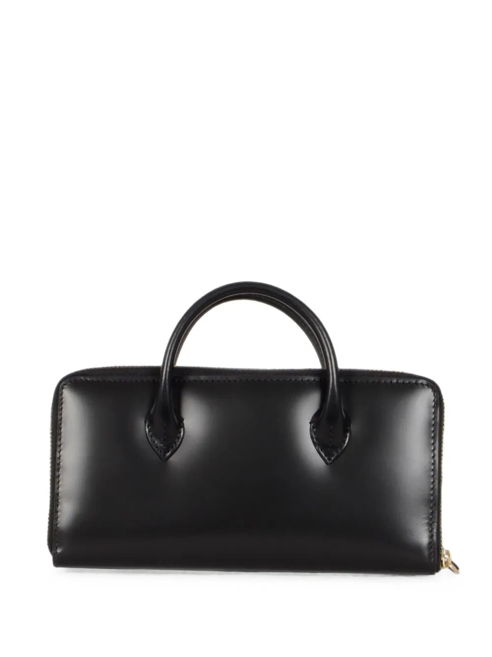 Comme Des Garçons Wallet Handles Line zip leather wallet - Nero