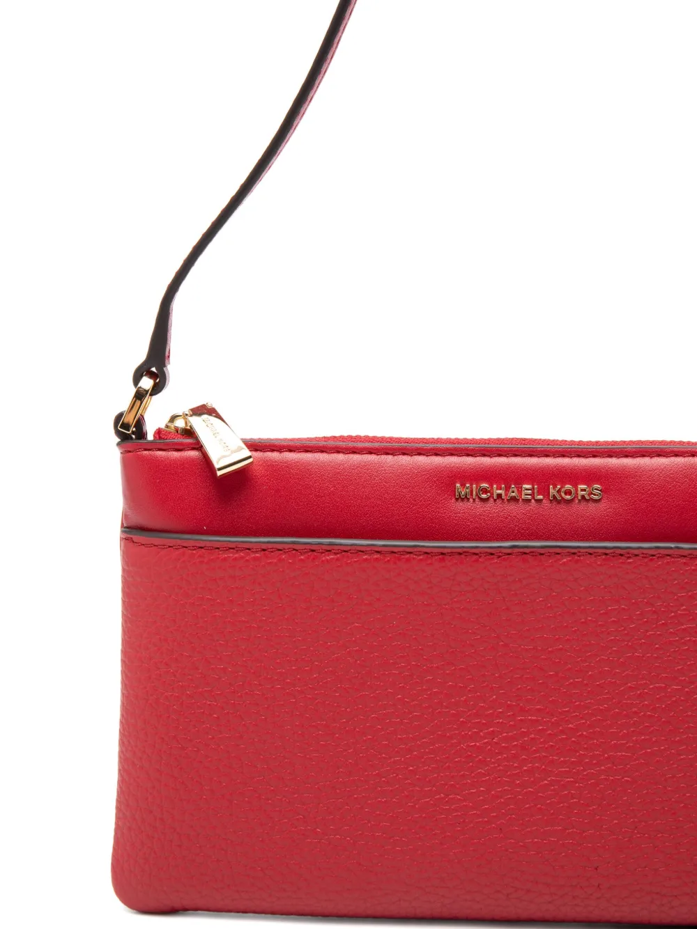Michael Kors Clutch met rits Rood