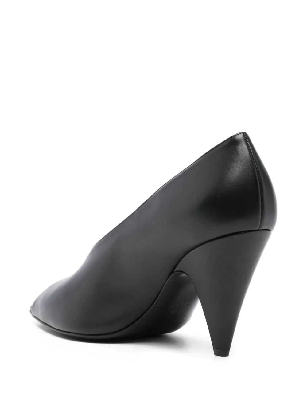 Sergio Rossi Pumps met leren hak Zwart