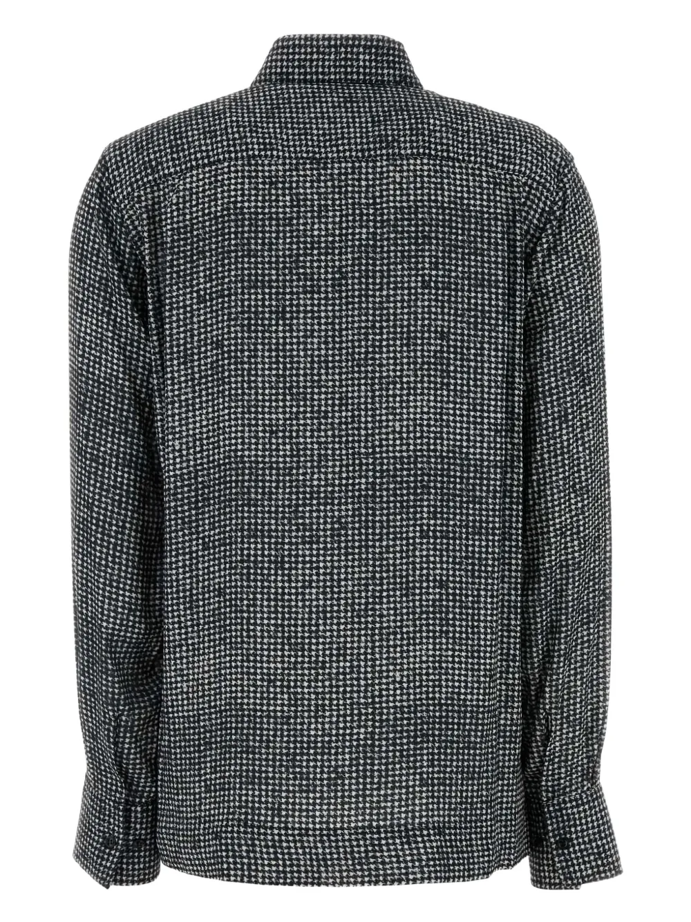 Ermanno Scervino houndstooth-pattern shirt - Zwart