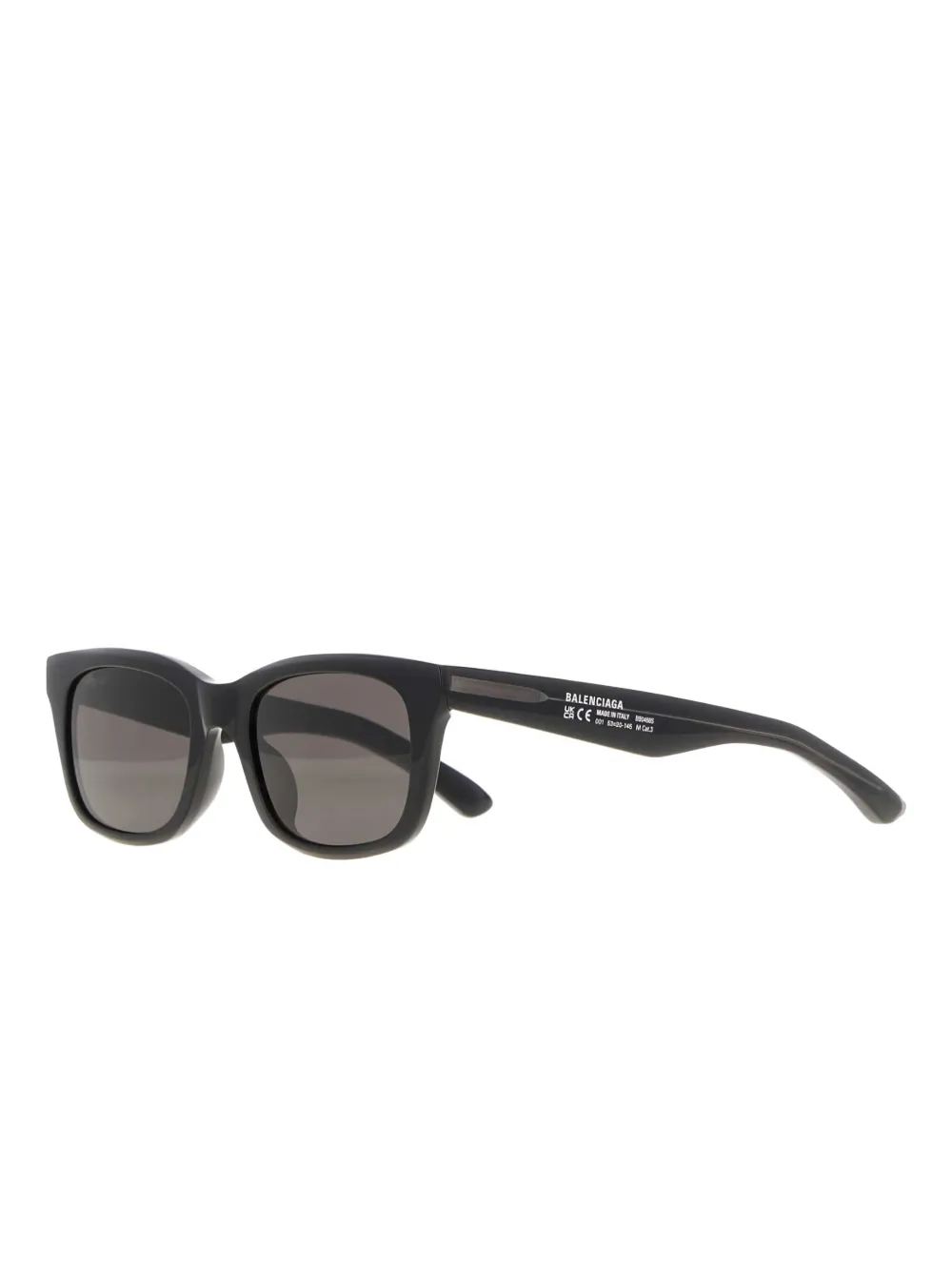 Balenciaga Eyewear Zonnebril met vierkant montuur - Zwart