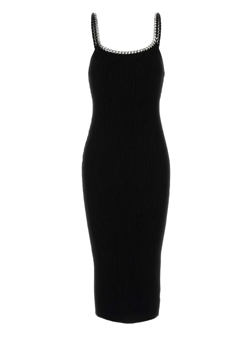 Michael Michael Kors chain-embellished midi dress | Black | Image 1