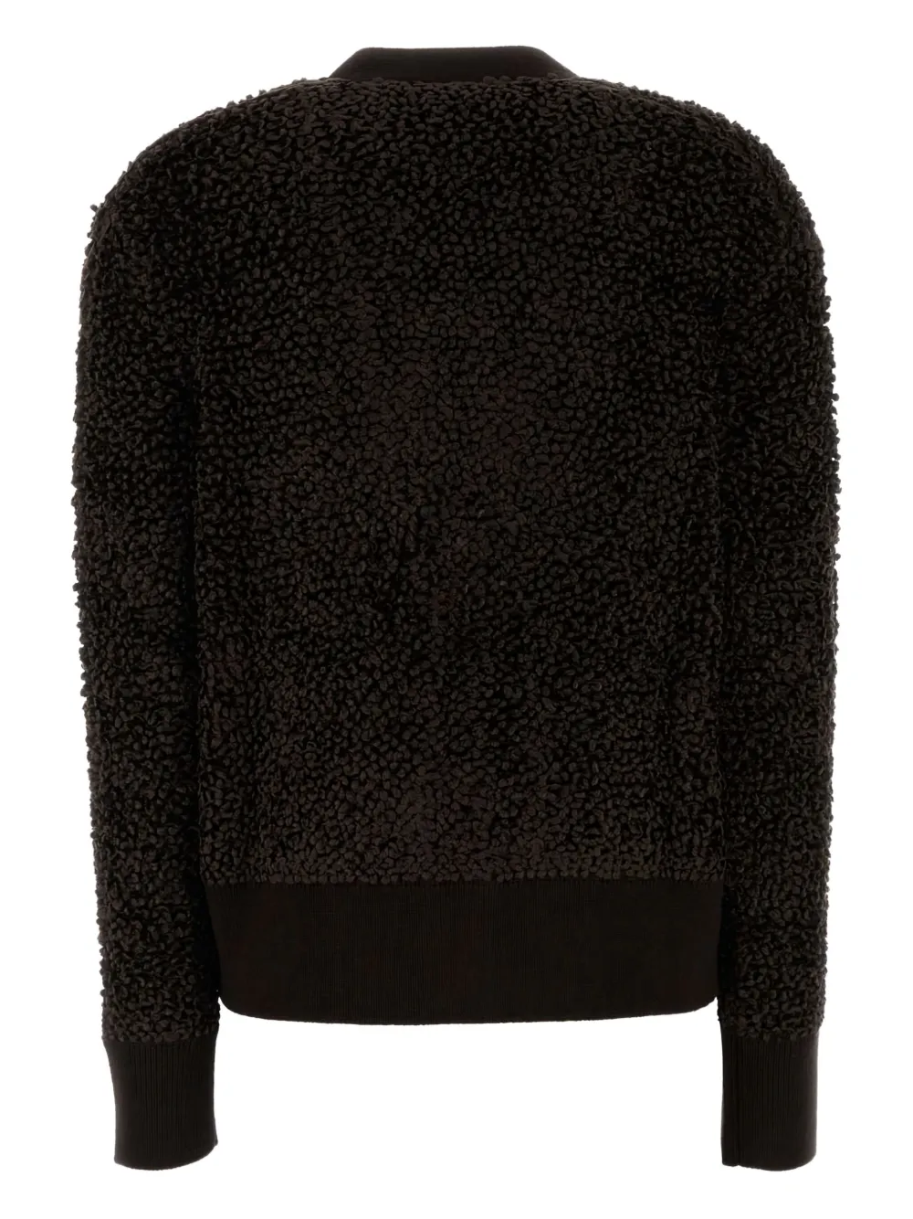 Ferragamo Bouclé vest Bruin