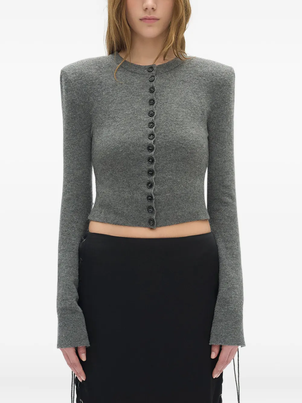 Ann Demeulemeester Jate Wool Cardigan In Multi