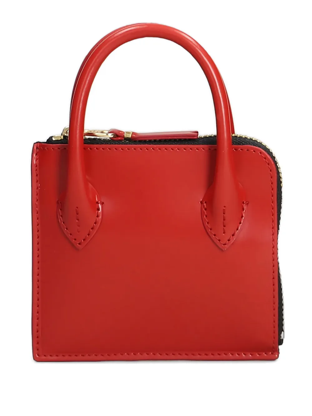 Comme Des Garçons Top-handle Wallet In Red
