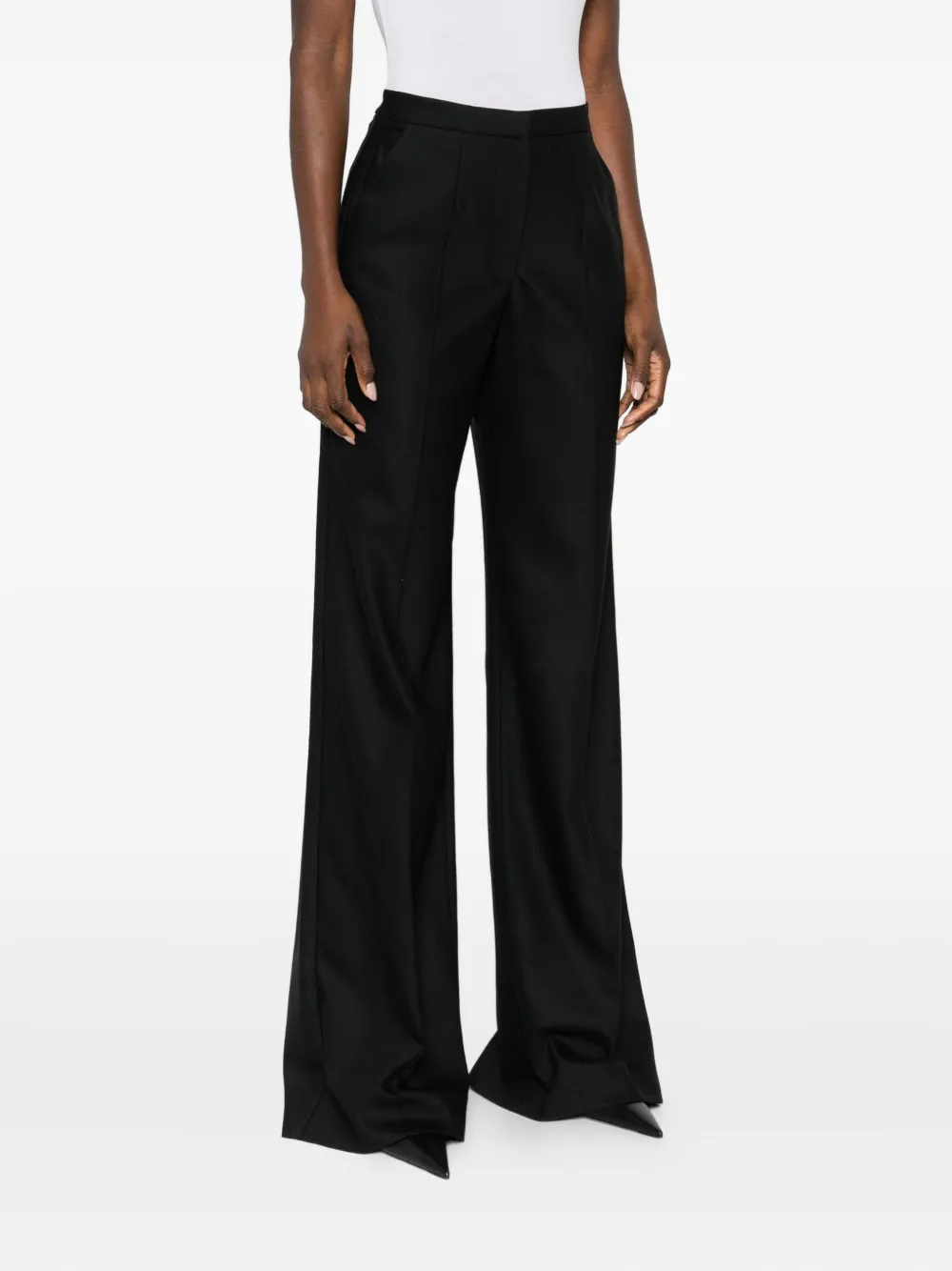 Costarellos Daline Flared Trousers In Black