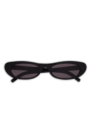Saint Laurent Eyewear Óculos De Sol Retangular SL M152 Com Logo