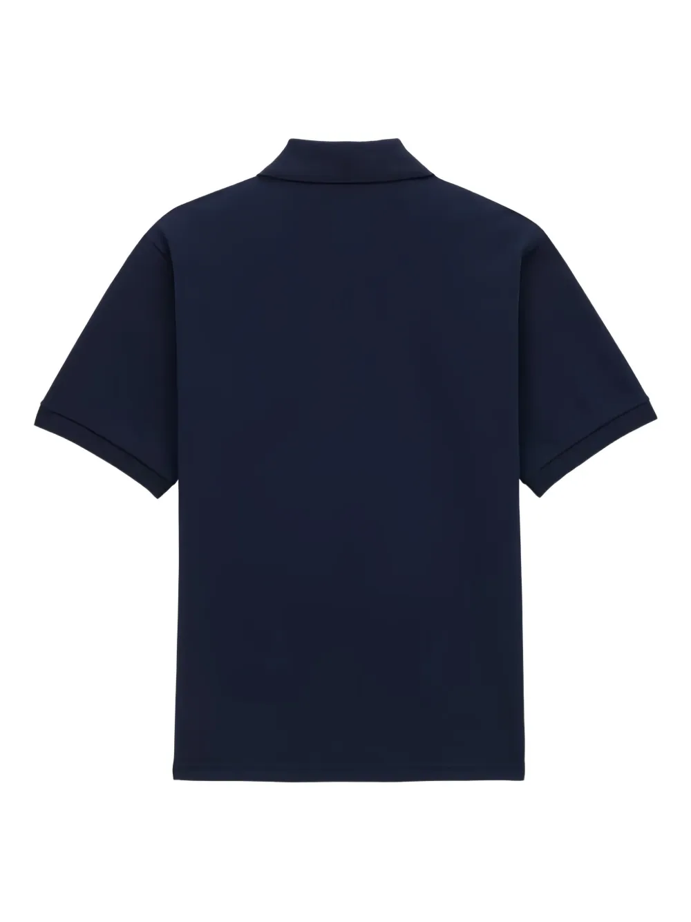 Saint Laurent piqué-weave polo shirt - Blauw
