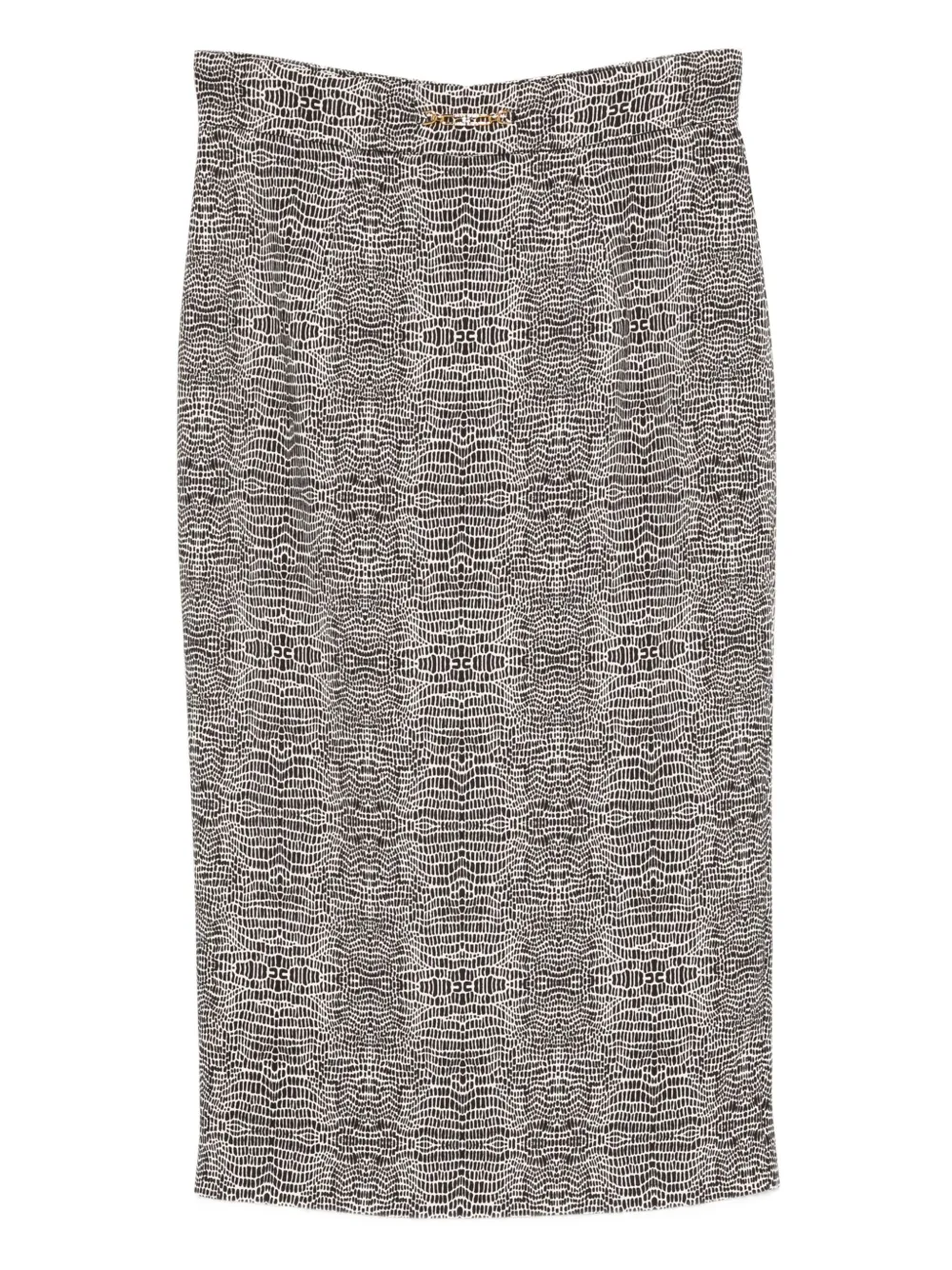 Elisabetta Franchi python-print skirt | Neutrals | Image 1