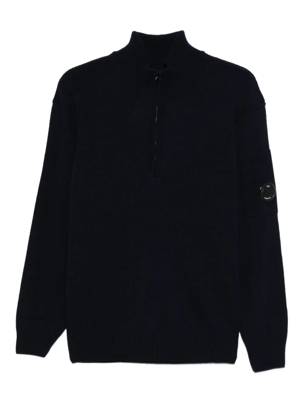 C.P. Company pull à col zippé | noir | Image 1