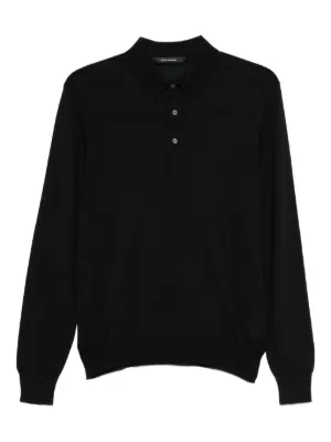 THUG CLUB ワッフルピン ポロシャツ | ブラック | FARFETCH JP
