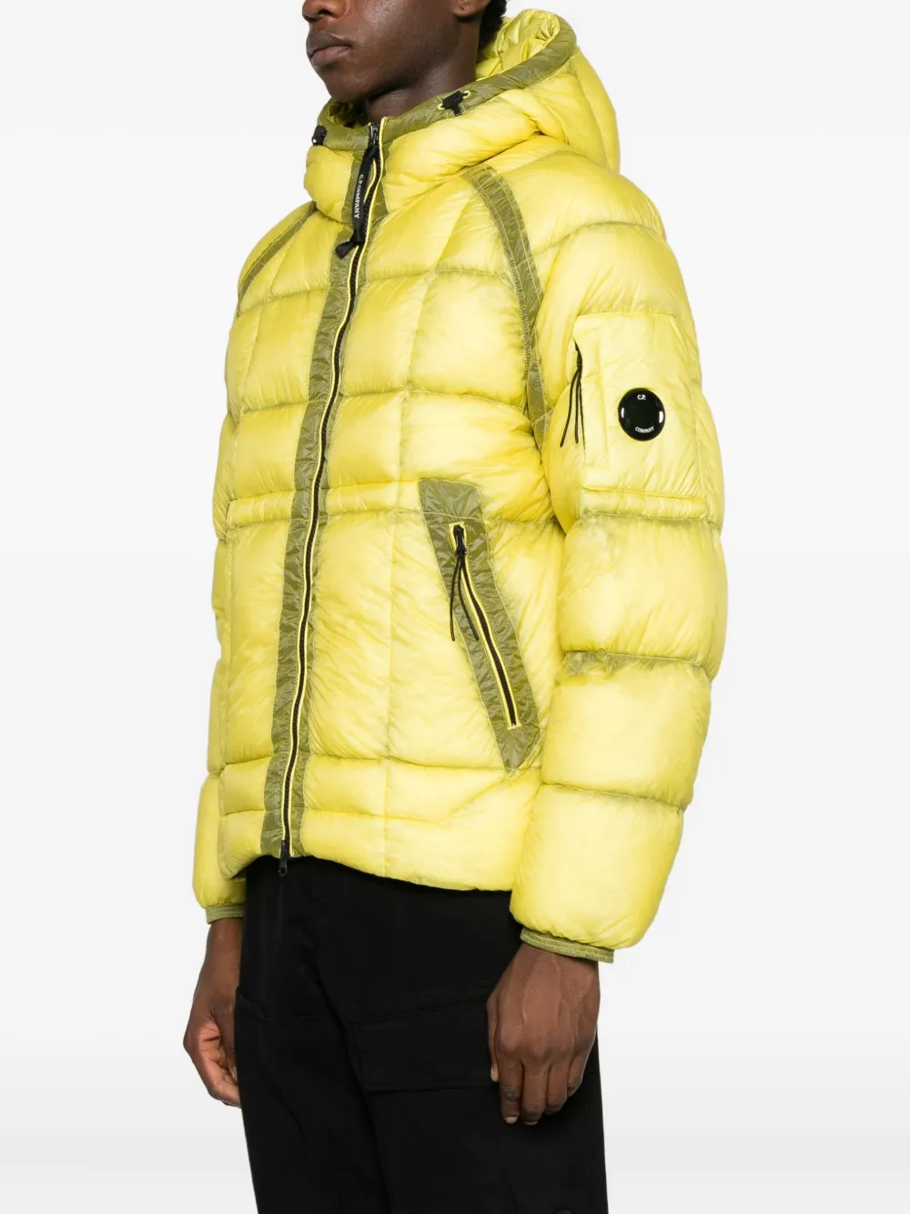 C.P. Company Gewatteerd jack Groen