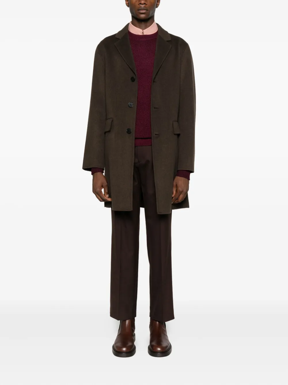 Tagliatore crew-neck sweater - Rood