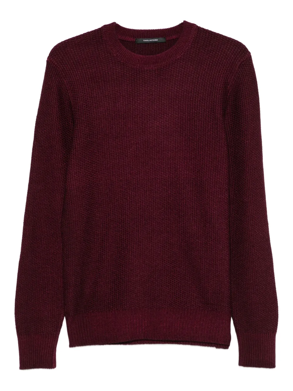 Tagliatore crew-neck sweater - Rosso