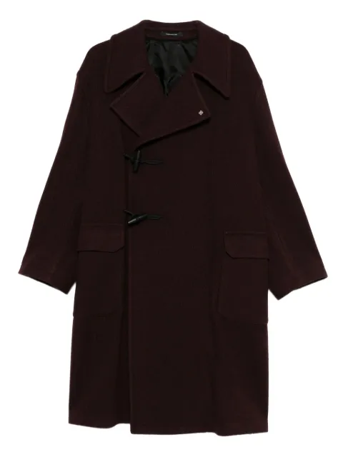 Tagliatore wide-lapel coat