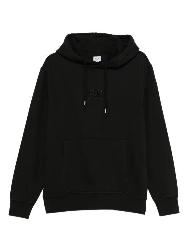 C.P. COMPANY パーカー　ブラック C.P. Company ロゴ パーカー | ブラック | FARFETCH JP