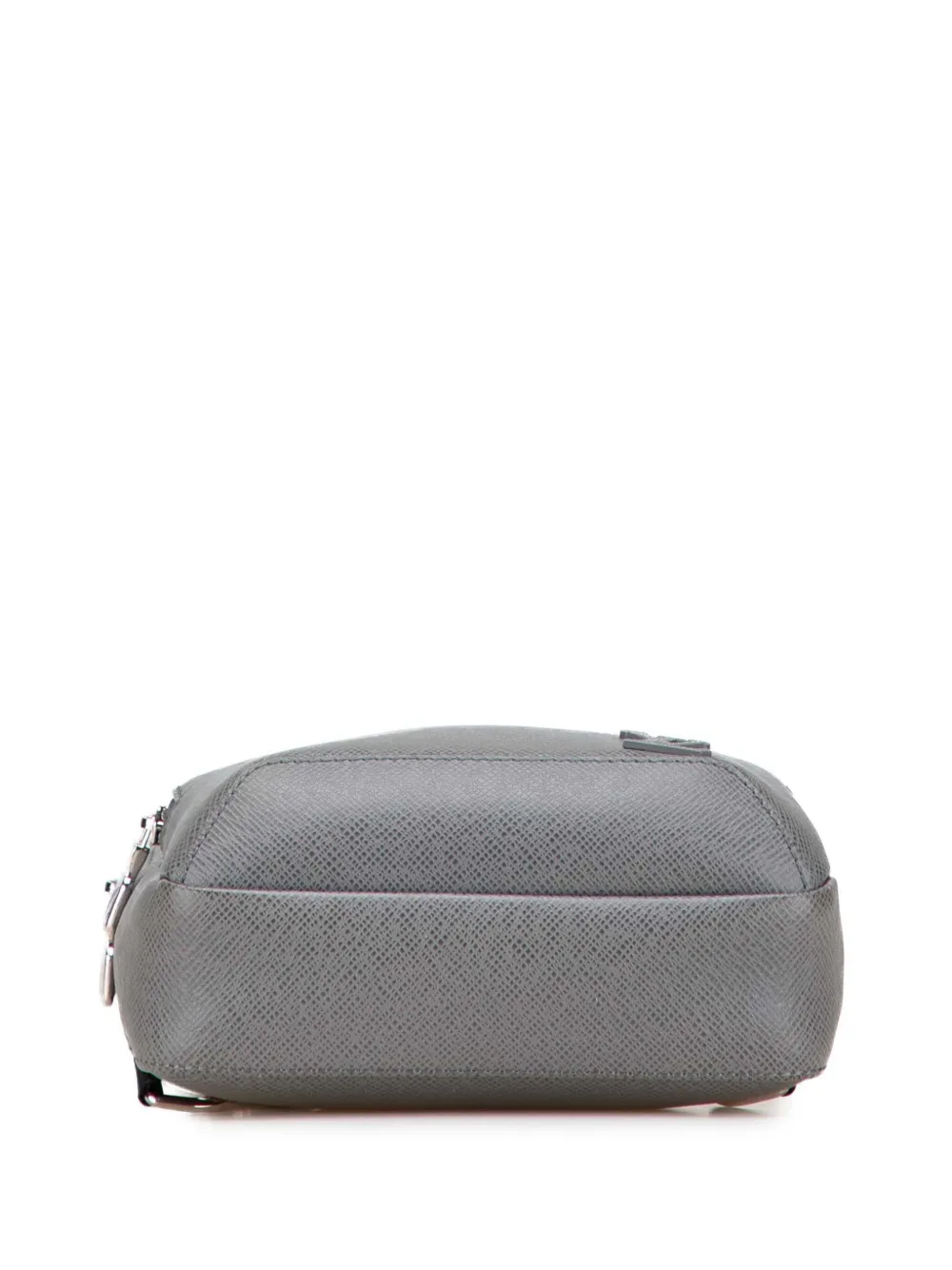 Pre-owned Louis Vuitton 2021-2025 Taiga Avenue Sling Crossbody Bag In Gray