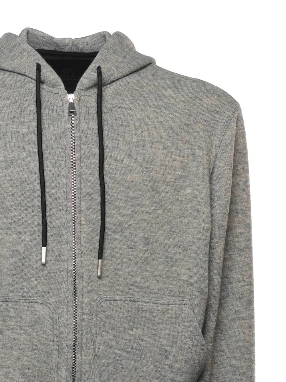 Giuliano Galiano Zip-up Hoodie In Gray