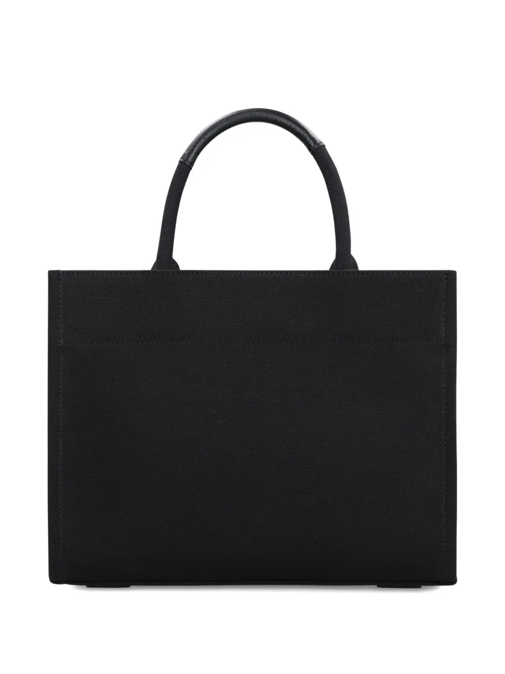 Versace Canvas shopper met studs - Zwart