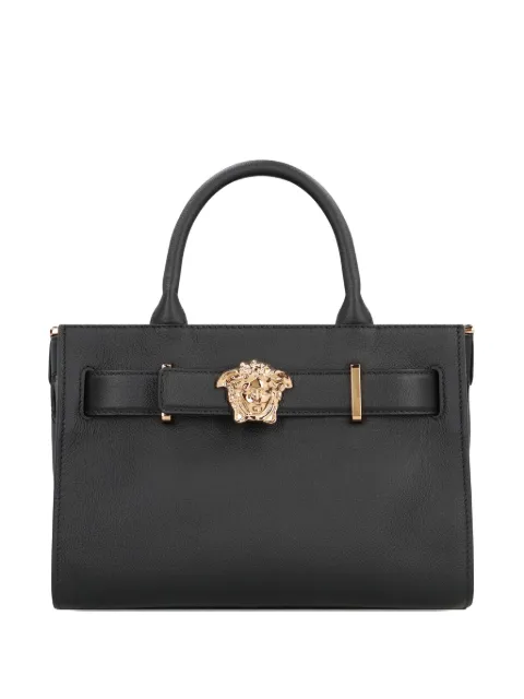 Versace Medusa leather tote bag