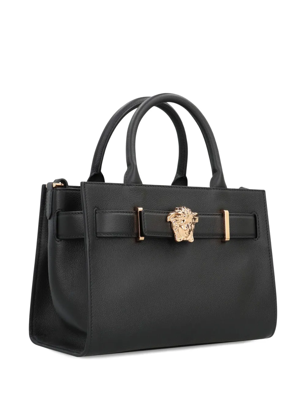 Versace Medusa leren shopper Zwart