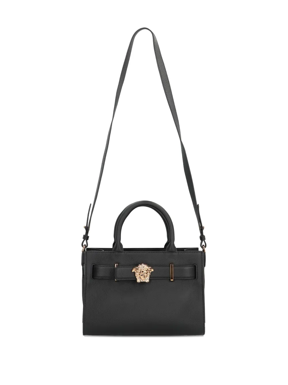 Versace Medusa leren shopper Zwart