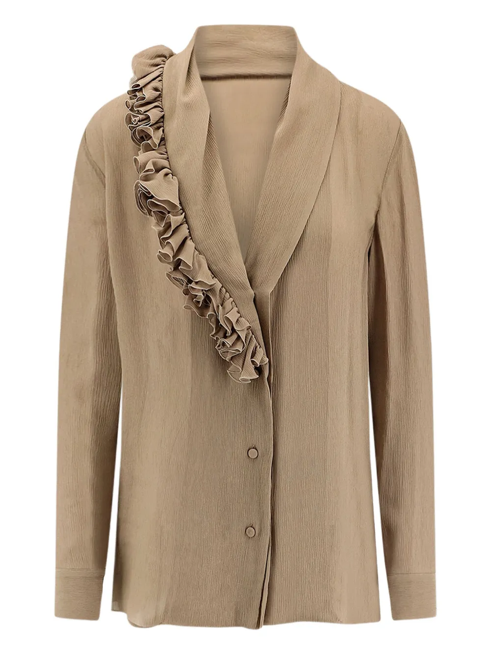 Alberta Ferretti camisa con volantes | neutro | Image 1