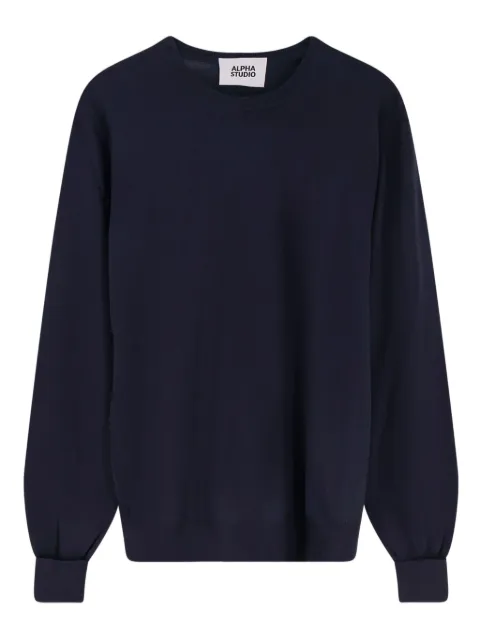 Alpha Industries crew-neck sweater