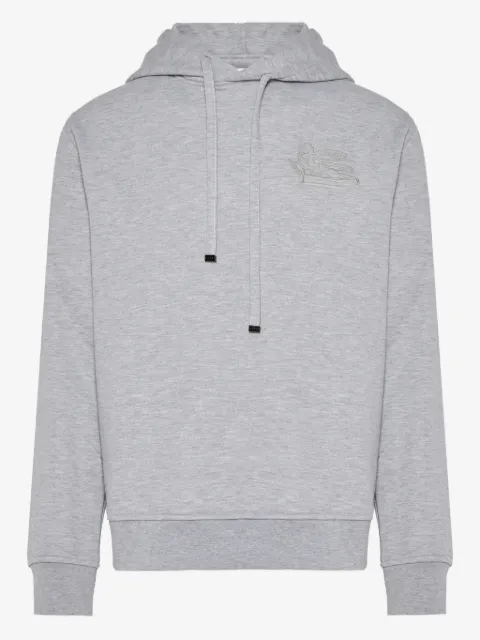 ETRO embroidered-logo hoodie 