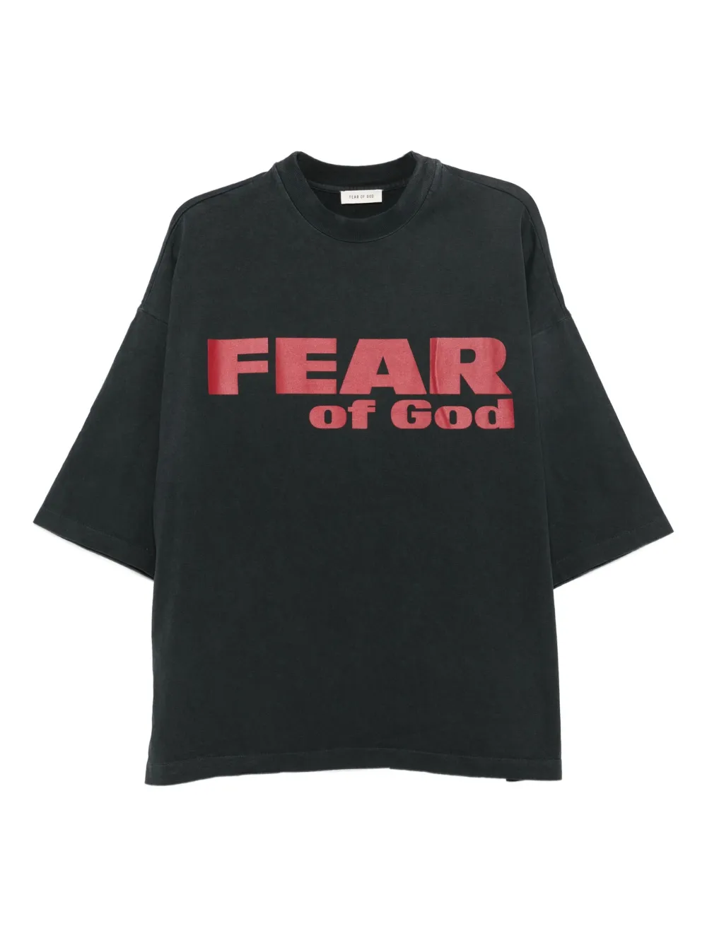 Fear Of God playera con logo | negro | Image 1