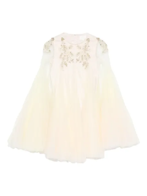 MAISON AVA crystal-embellished tulle dress