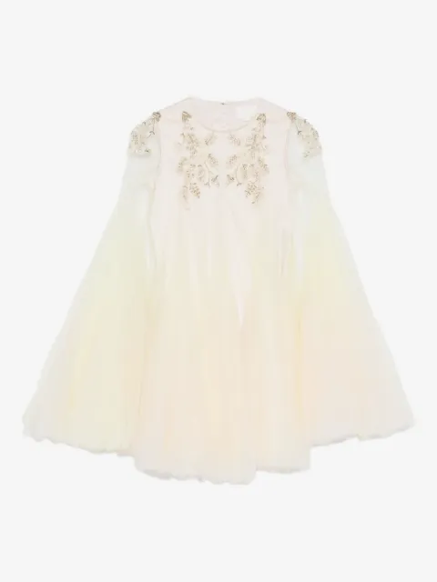 MAISON AVA vestido de tul con detalles de cristal