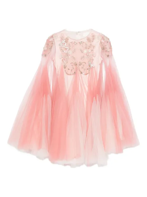 MAISON AVA crystal-embellished tulle dress