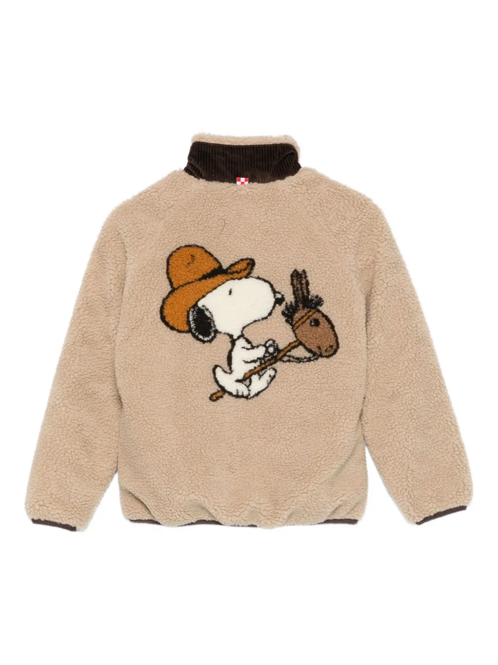 MC2 Saint Barth Kids fleece-texture zip-pocket jacket | Boys Bomber Jackets | Image 2