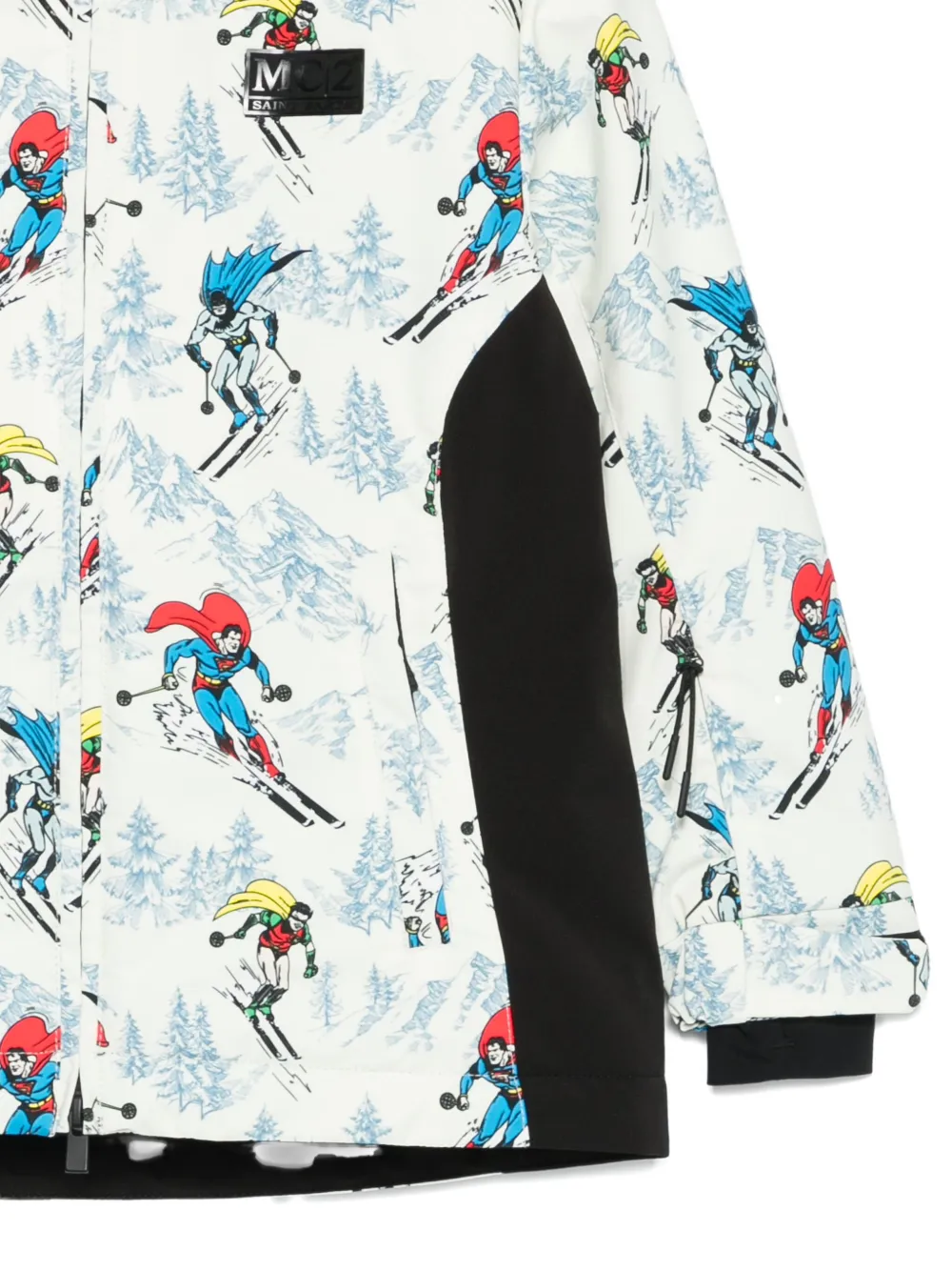 Mc2 Saint Barth Graphic-print Hooded Jacket In Multi
