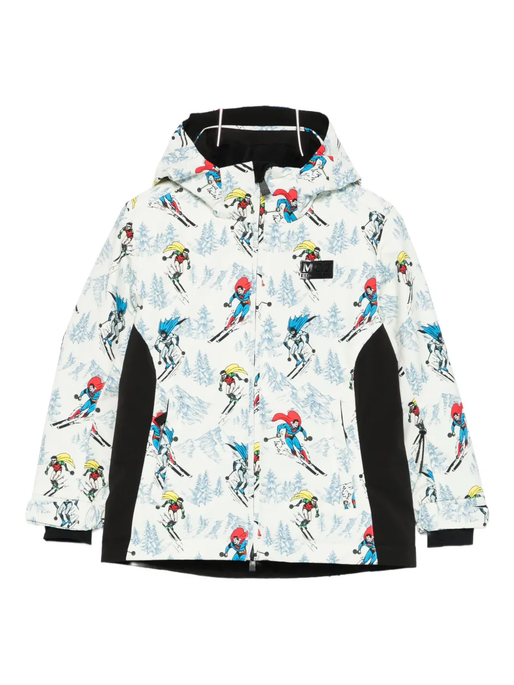 Mc2 Saint Barth Graphic-print Hooded Jacket In Multi
