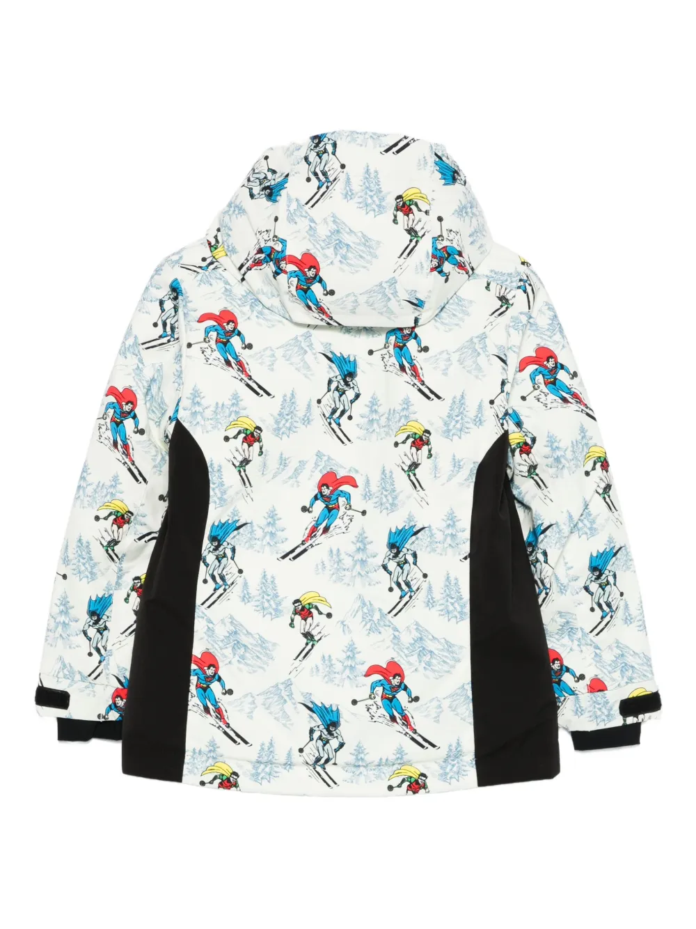 MC2 Saint Barth Kids graphic-print hooded jacket | Boys Padded Jackets | Image 2