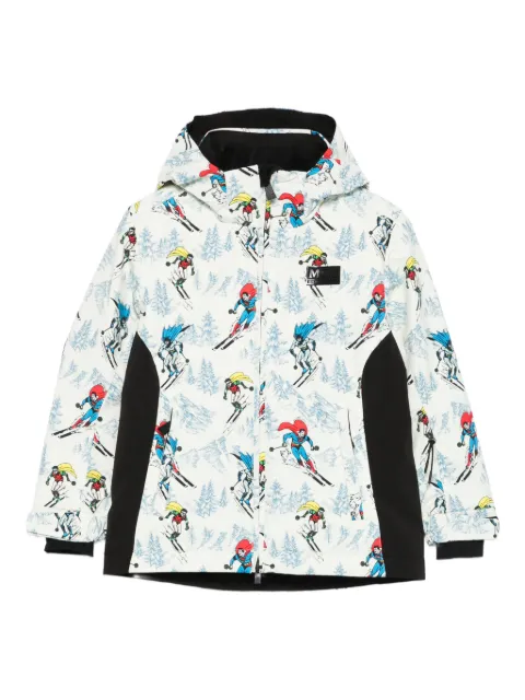 MC2 Saint Barth Kids graphic-print hooded jacket