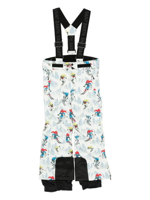 MC2 Saint Barth Kids x DC graphic-print dungarees