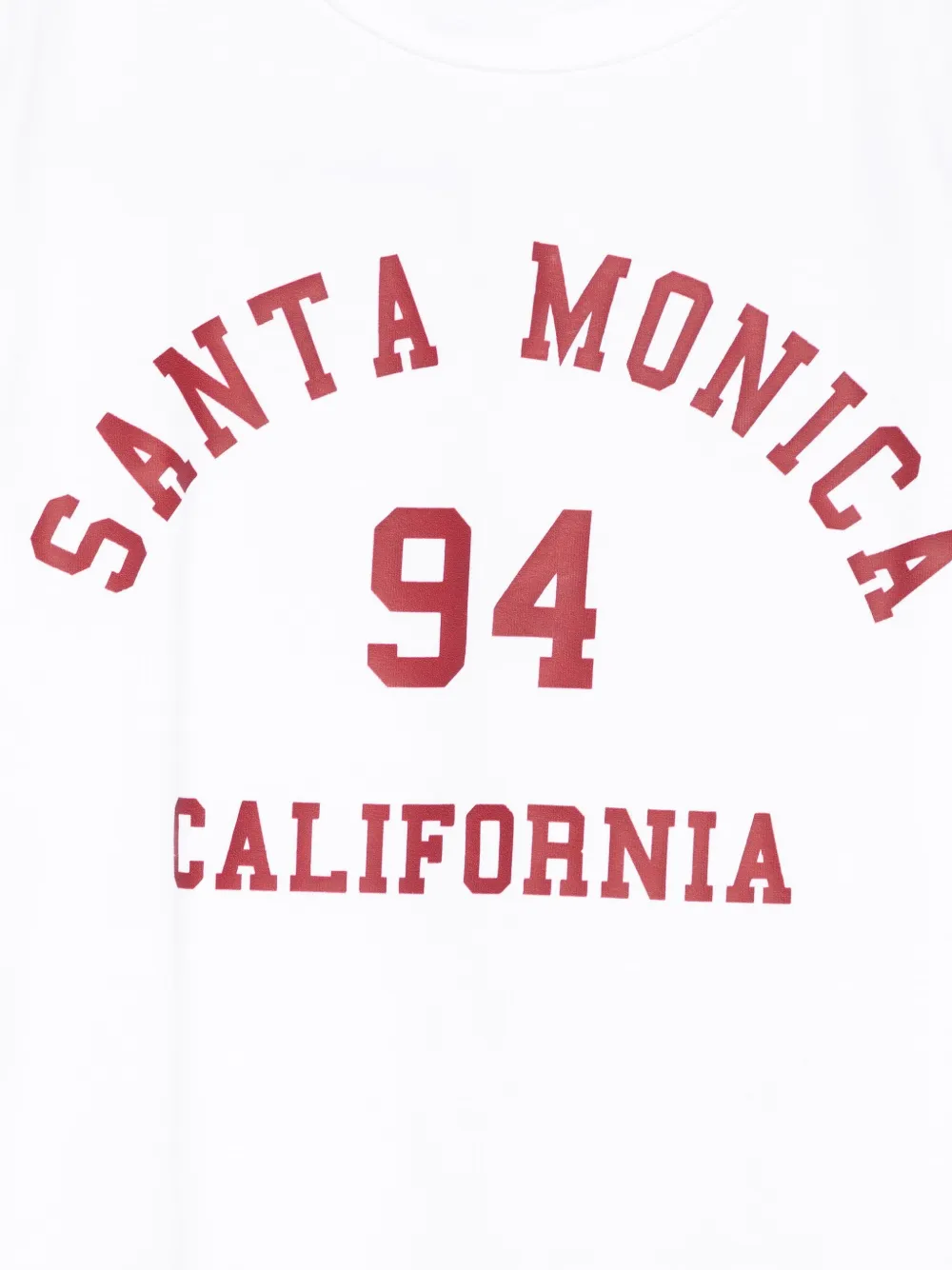 Miss Grant Kids Santa Monica T-shirt Wit