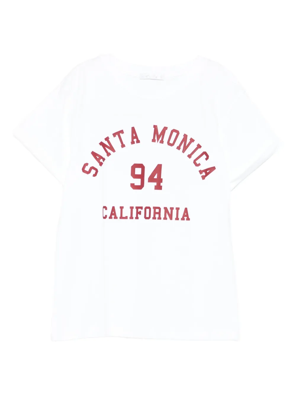 Miss Grant Kids Santa Monica Tシャツ - ホワイト Miss Grant Kids Santa Monica Tシャツ - ホワイト