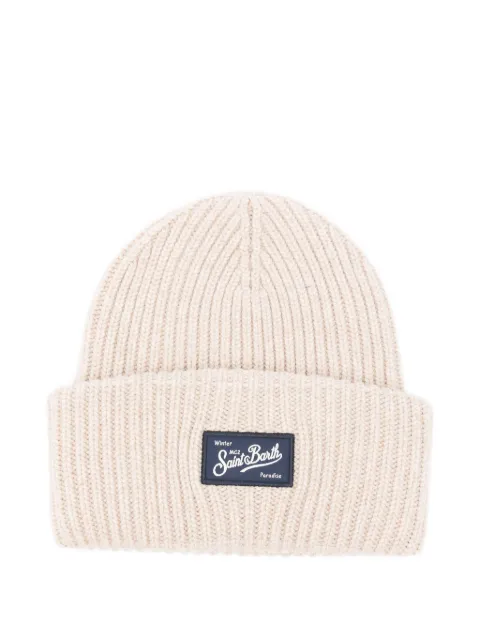 MC2 Saint Barth Kids gorro con parche del logo