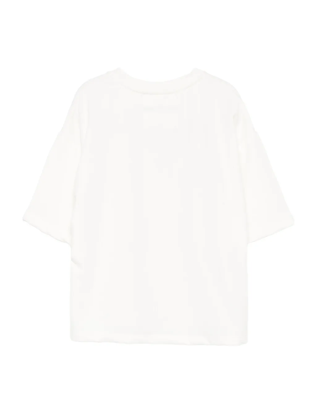 Miss Grant Kids T-shirt met teddybeerprint Wit