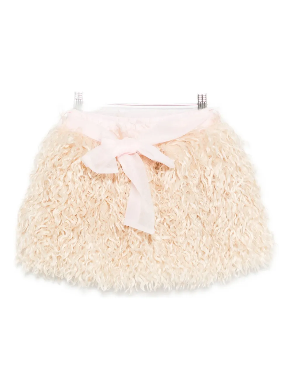 Miss Grant Kids bow-embellished skirt | Neutrals | Image 1