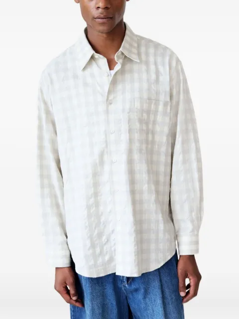 Carter Young camisa con cuadros estampados