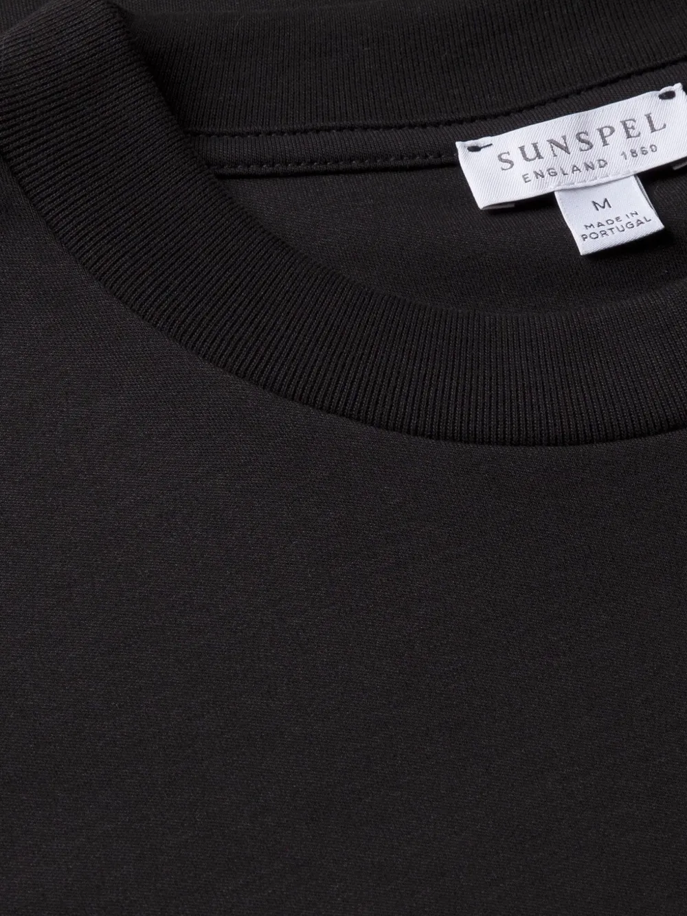 Sunspel Classic T‑shirt In Black