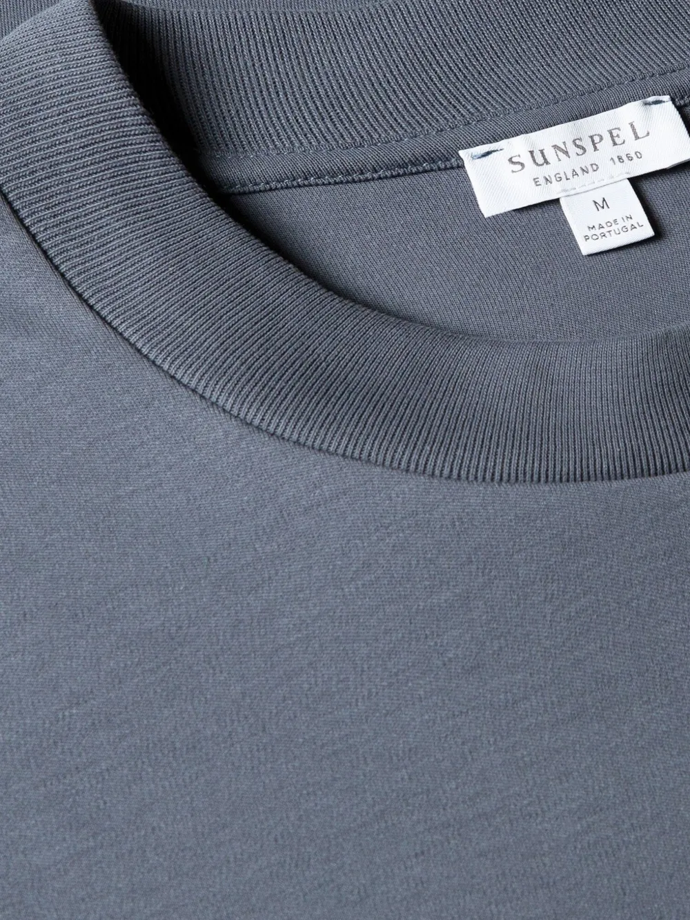 Sunspel Classic T‑shirt In Gray